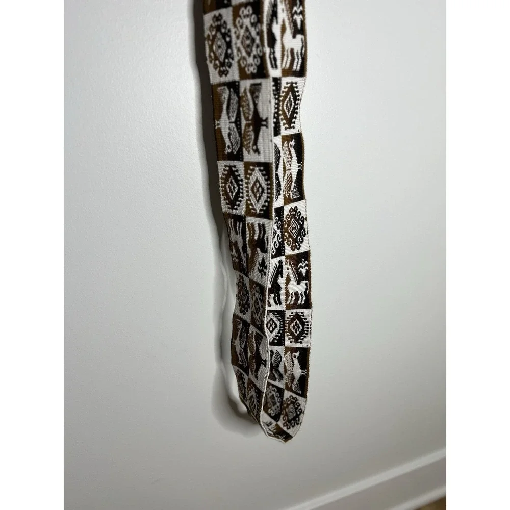 Hand Woven‎ Bohemian Aztec African Sash Belt Homemade multicolor Cultural Decor